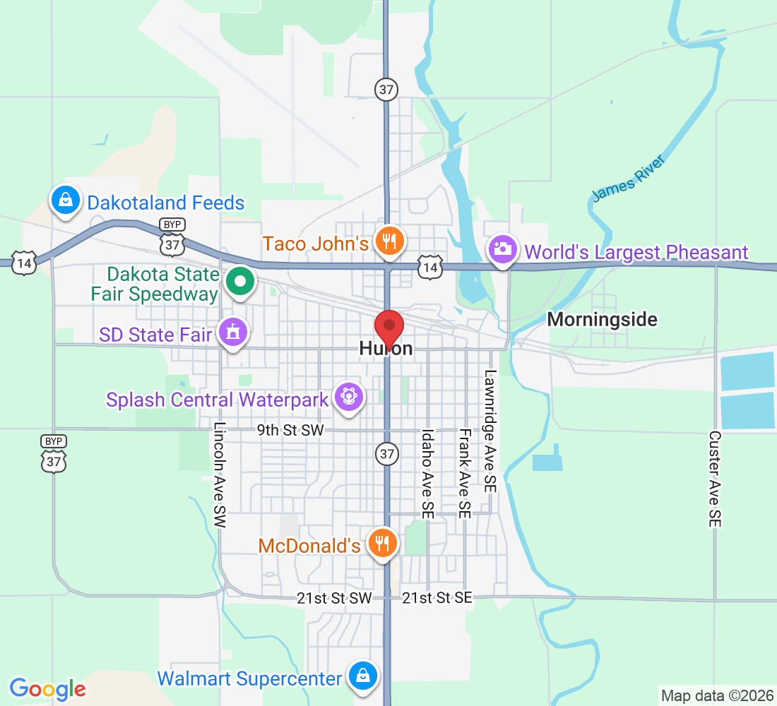 316 Dakota Ave S, Huron, SD 57350, USA