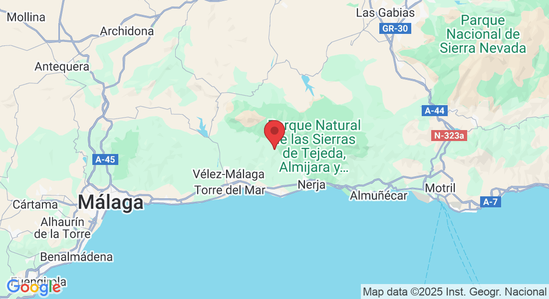 29754 Cómpeta, Málaga, Spain