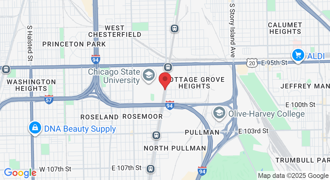 9500 S Cottage Grove Ave, Chicago, IL 60628, USA