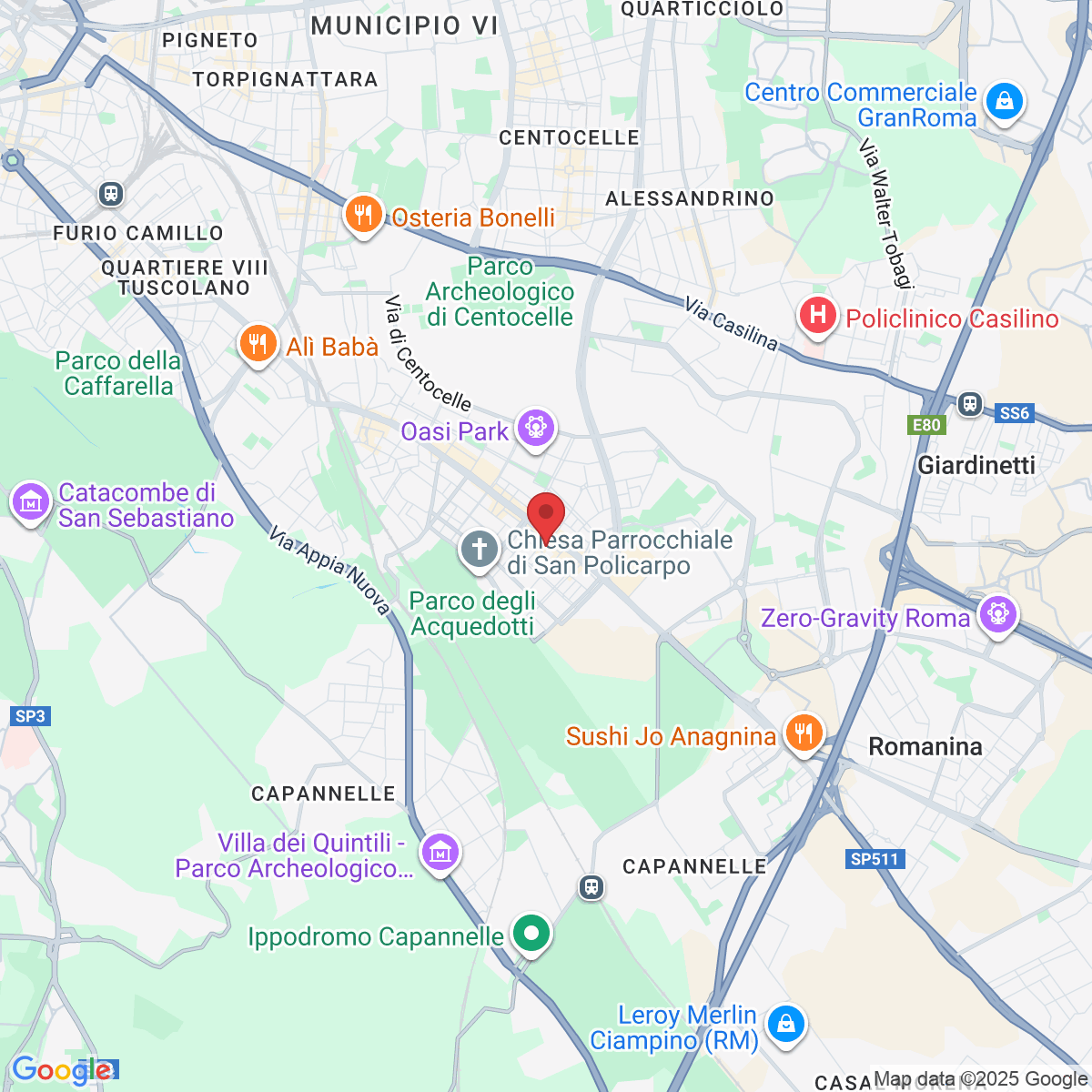 Largo Appio Claudio, 362, 00174 Roma RM, Italia