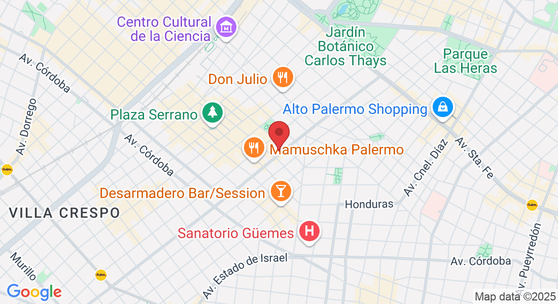 Av. Raúl Scalabrini Ortiz 1650, C1414 DOQ, Cdad. Autónoma de Buenos Aires, Argentina