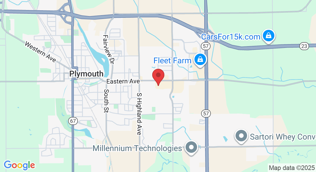 2133 Eastern Ave, Plymouth, WI 53073, USA