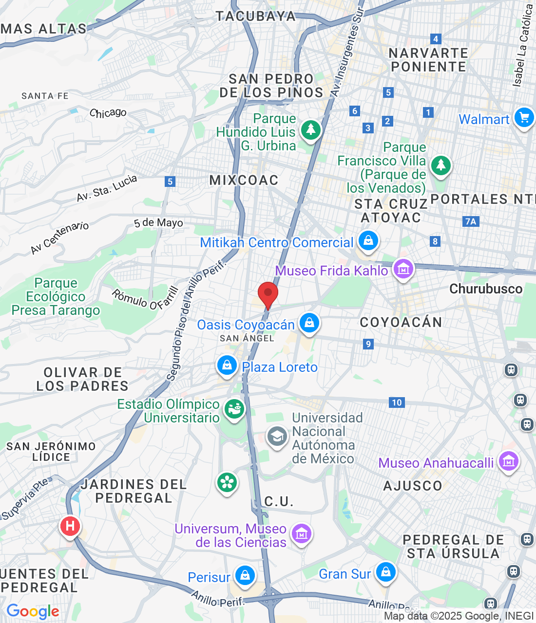 Florida, 01030 Ciudad de México, CDMX, México