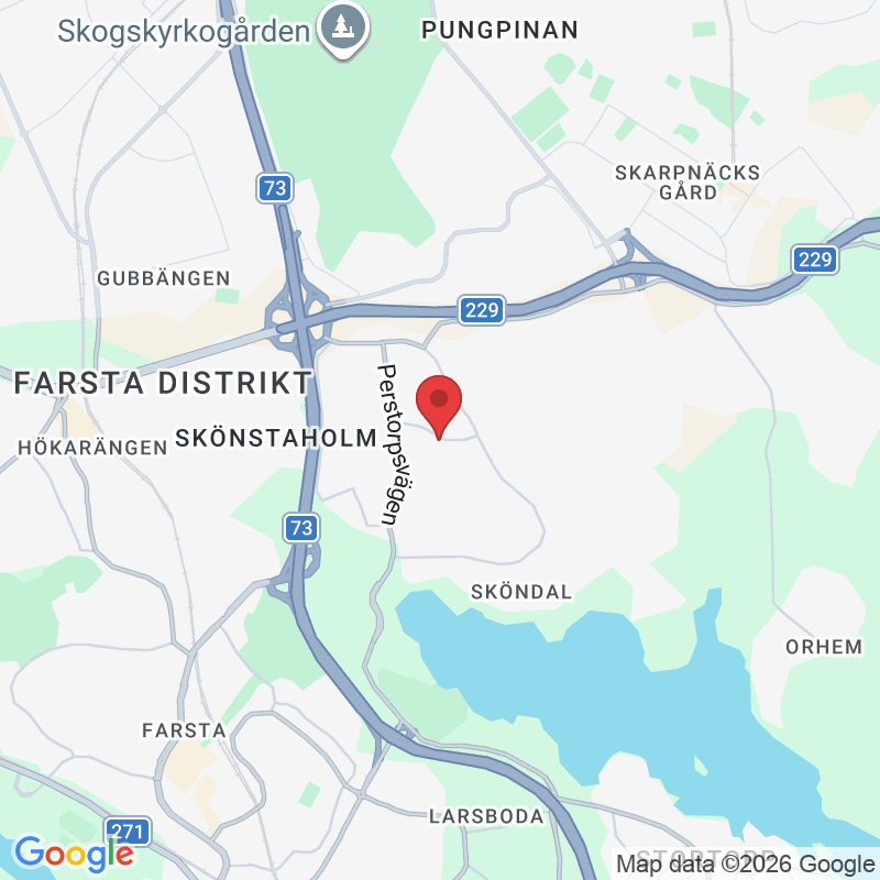 Bagarfruvägen 24, 128 67 Sköndal, Sverige