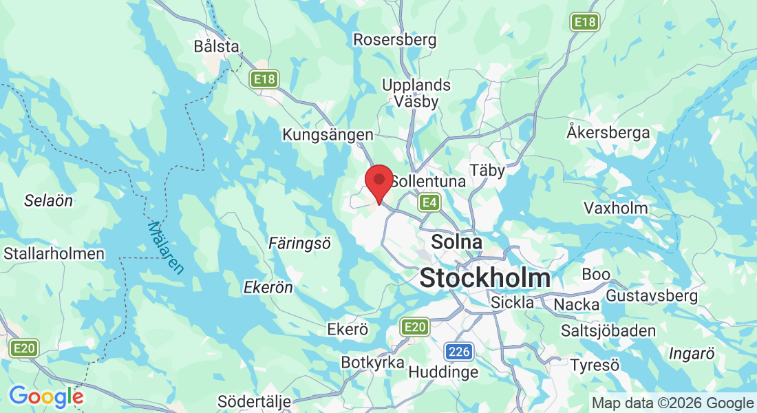 Äggelundavägen 2A, 175 62 Järfälla, Sweden