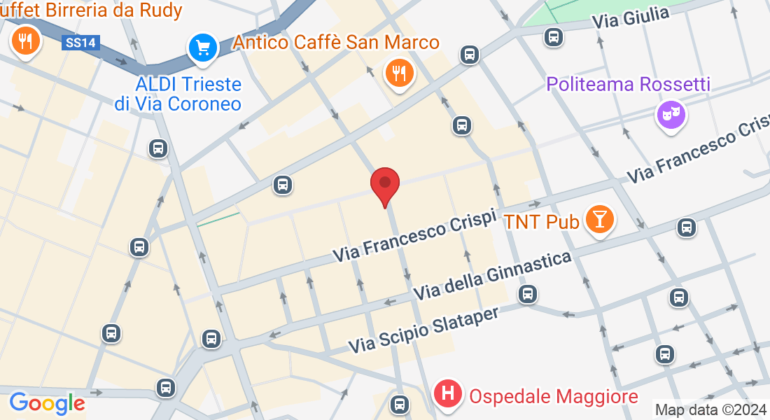 Via Ruggero Timeus, 1d, 34125 Trieste TS, Italia