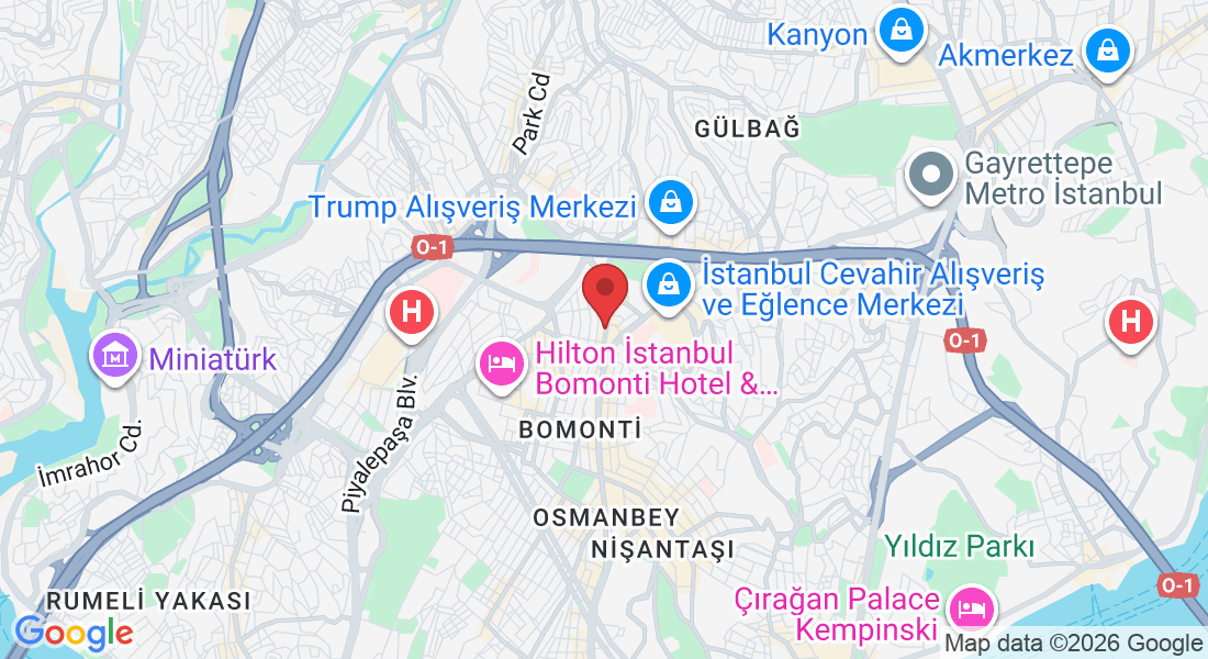 Merkez, Abide-i Hürriyet Cd No:171/7, 34360 Şişli/İstanbul, Türkiye