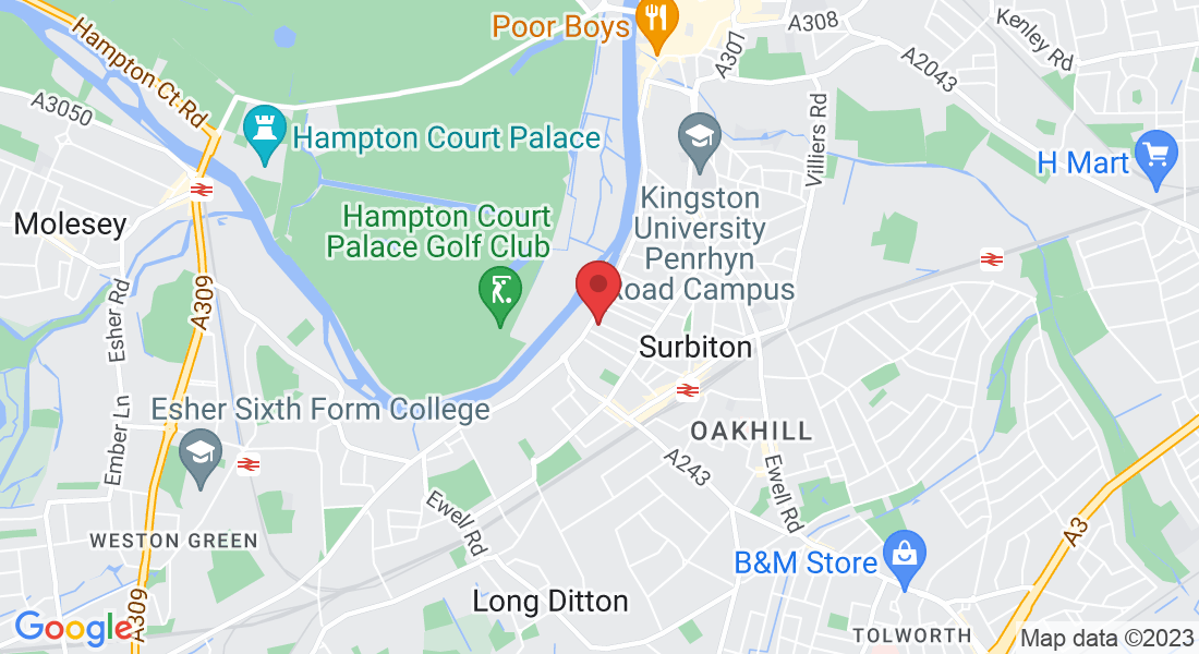 46 Cleaveland Rd, Surbiton KT6 4AH, UK