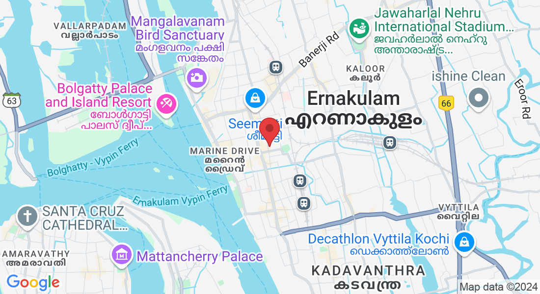 Chittoor Rd, near Rajaji Road, Junction, Kochi, Kerala 682035, India