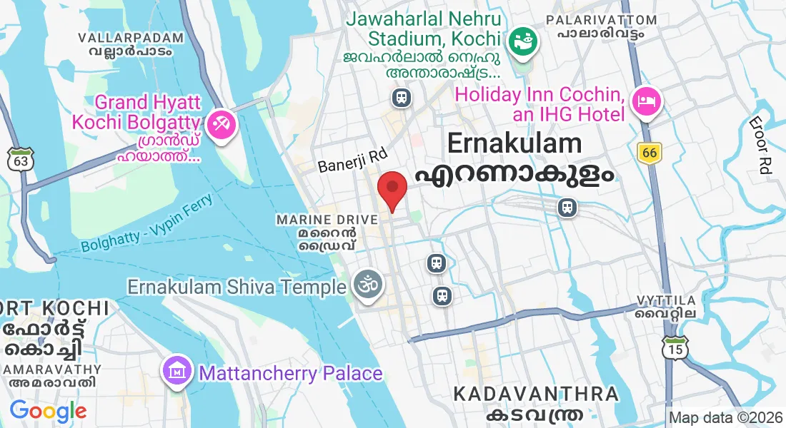 Chittoor Rd, near Rajaji Road, Junction, Kochi, Kerala 682035, India