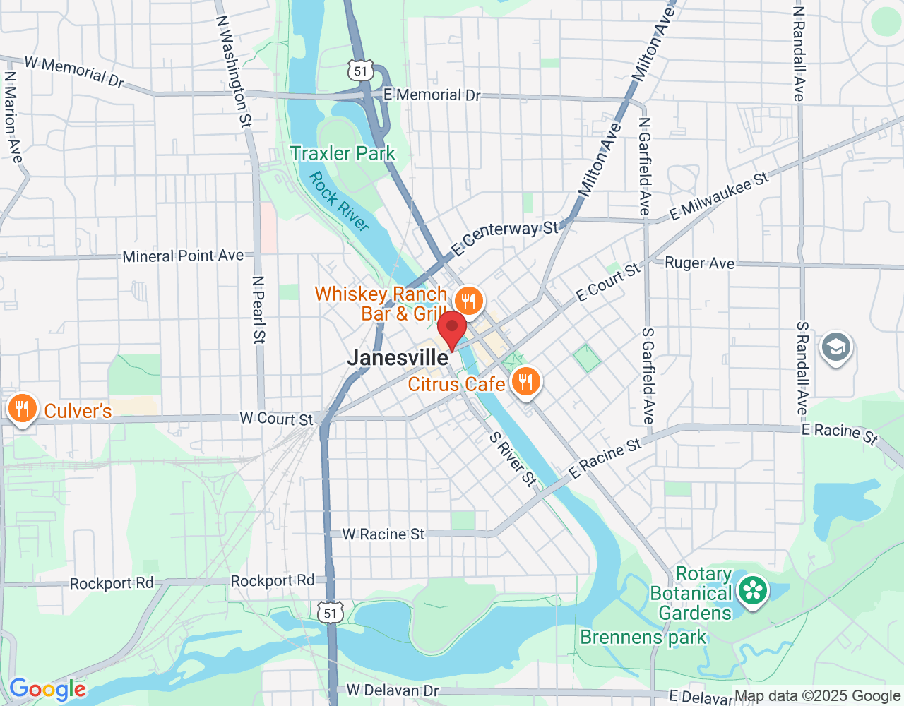 21 W Milwaukee St, Janesville, WI 53548, USA