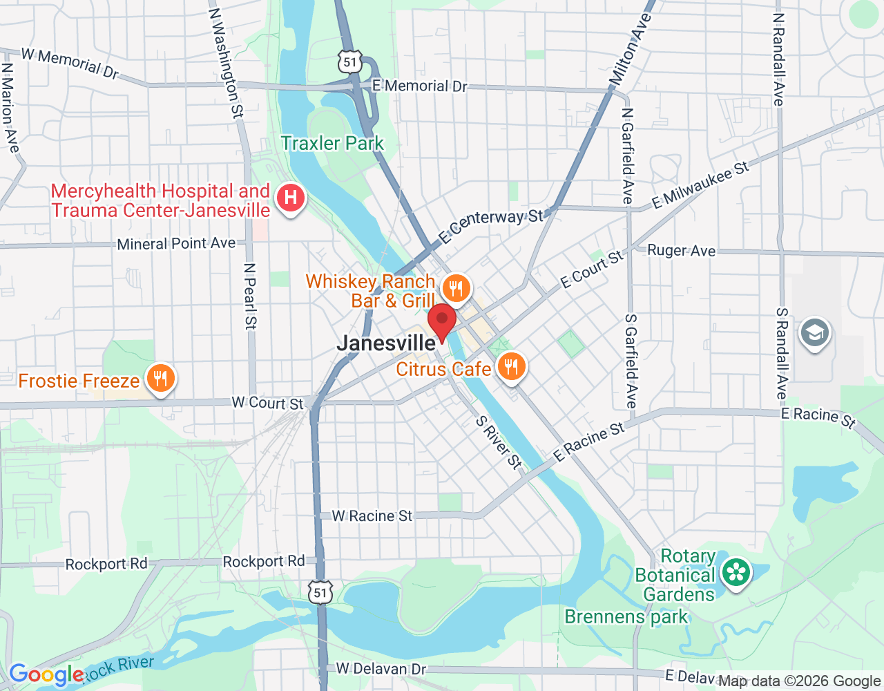 19 W Milwaukee St, Janesville, WI 53548, USA