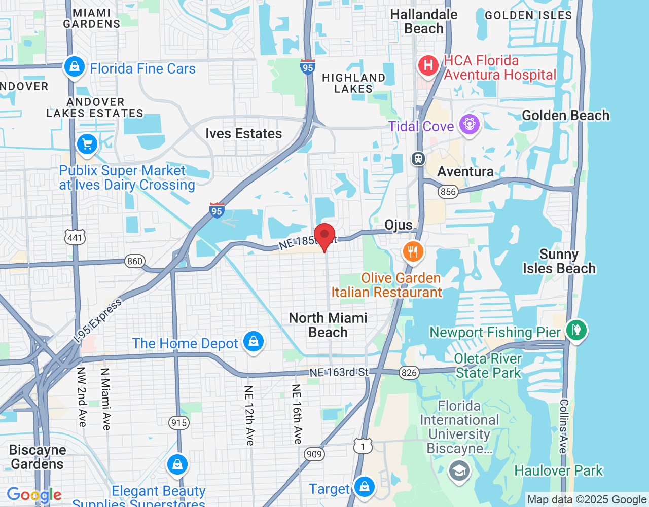 18260 NE 19th Ave ste 104, North Miami Beach, FL 33162, USA