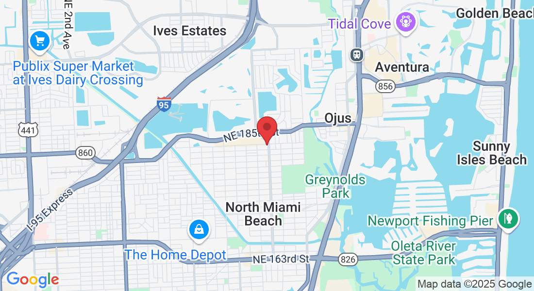 18260 NE 19th Ave, North Miami Beach, FL 33162, USA