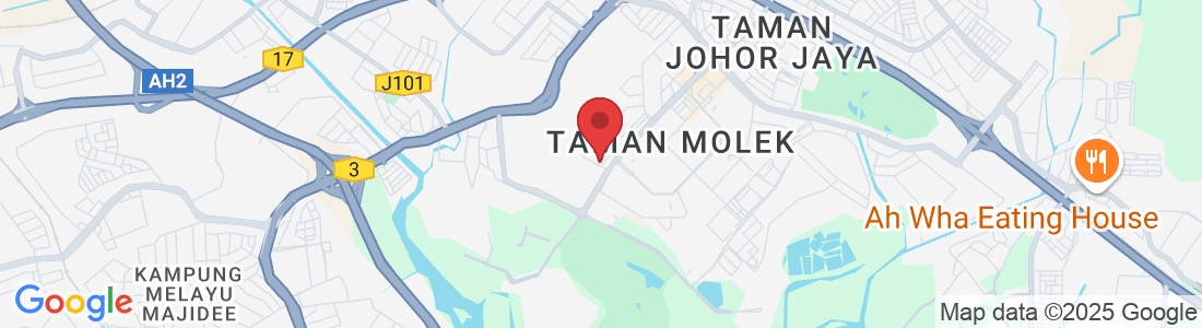 No. 01, 02, Jalan Molek 1/31, Taman Molek, 81100 Johor Bahru, Johor, Malaysia
