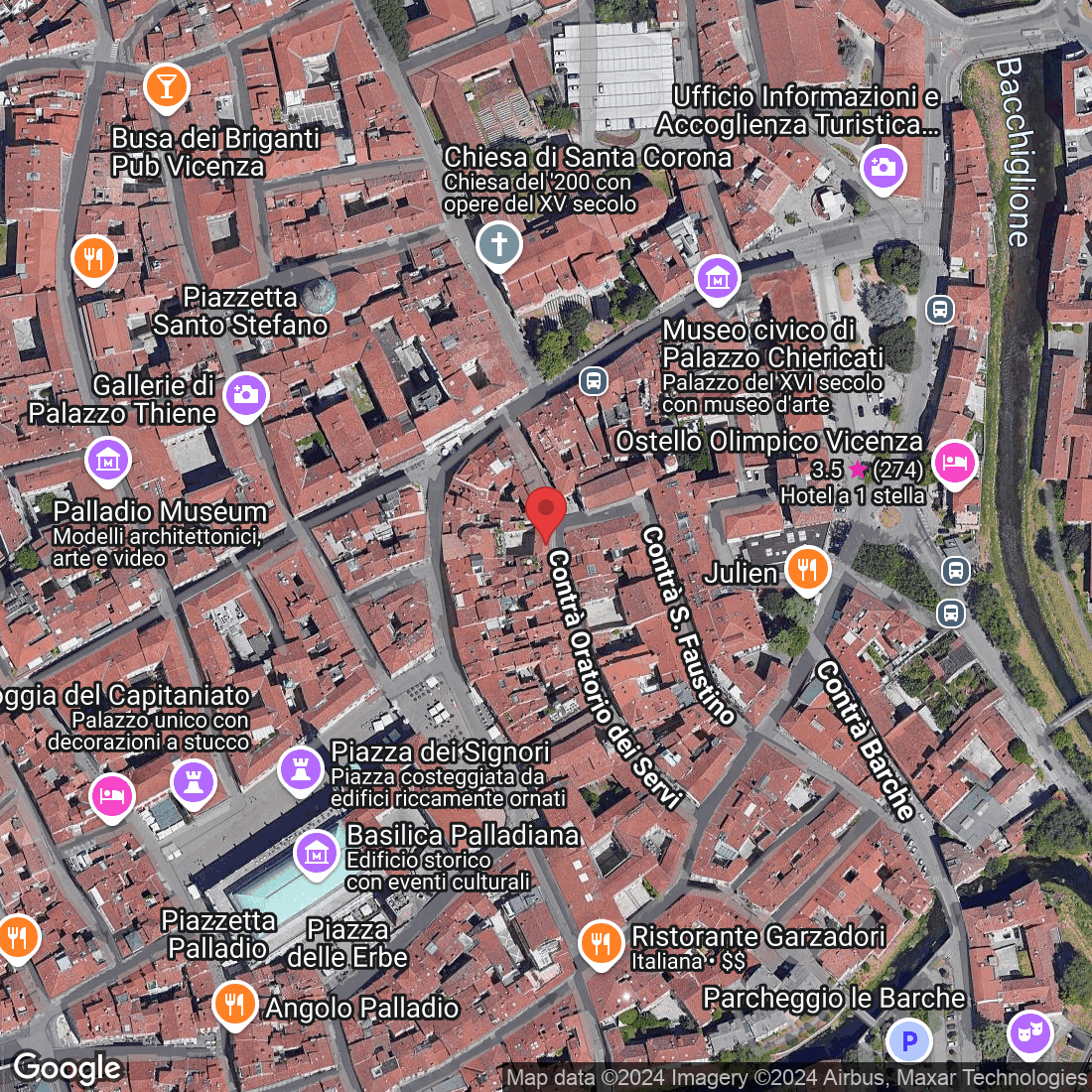 Contrà Oratorio dei Servi, 2, 36100 Vicenza VI, Italia