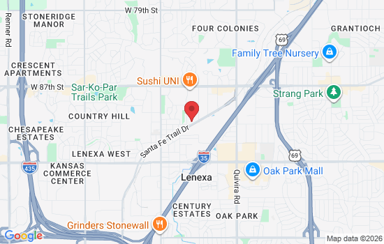 9076 Parkhill St, Lenexa, KS 66215, USA