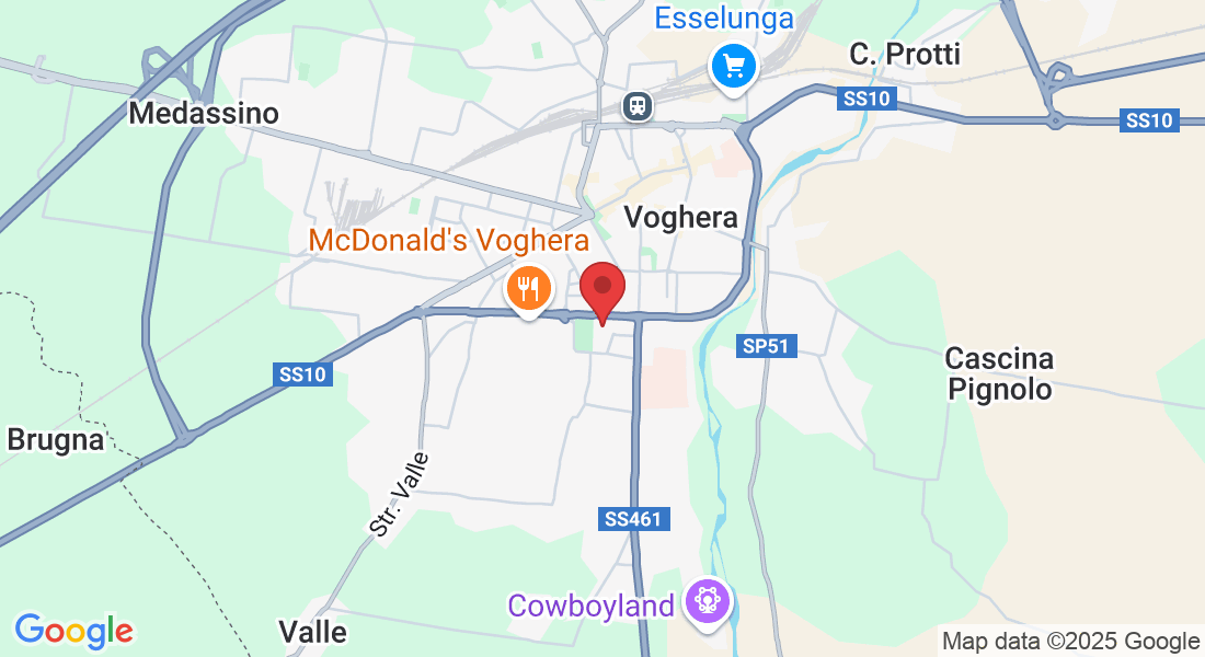 Via Famiglia Cignoli, 27058 Voghera PV, Italia
