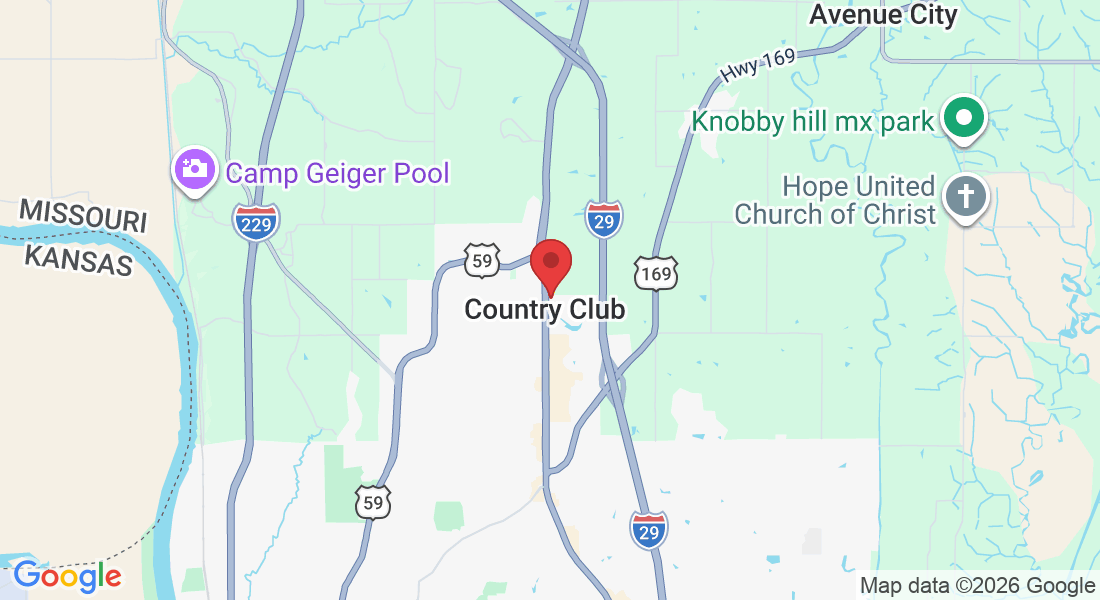 6503 N Belt Hwy, Country Club, MO 64506, USA