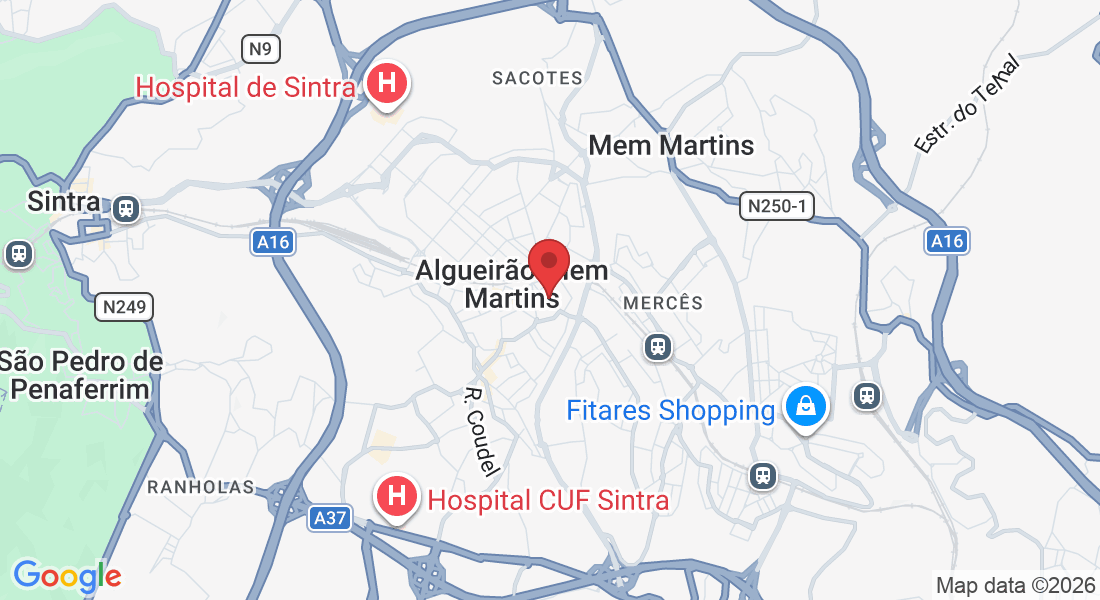 R. da Azenha 12 loja 4, 2725-397 Algueirão-Mem Martins, Portugal