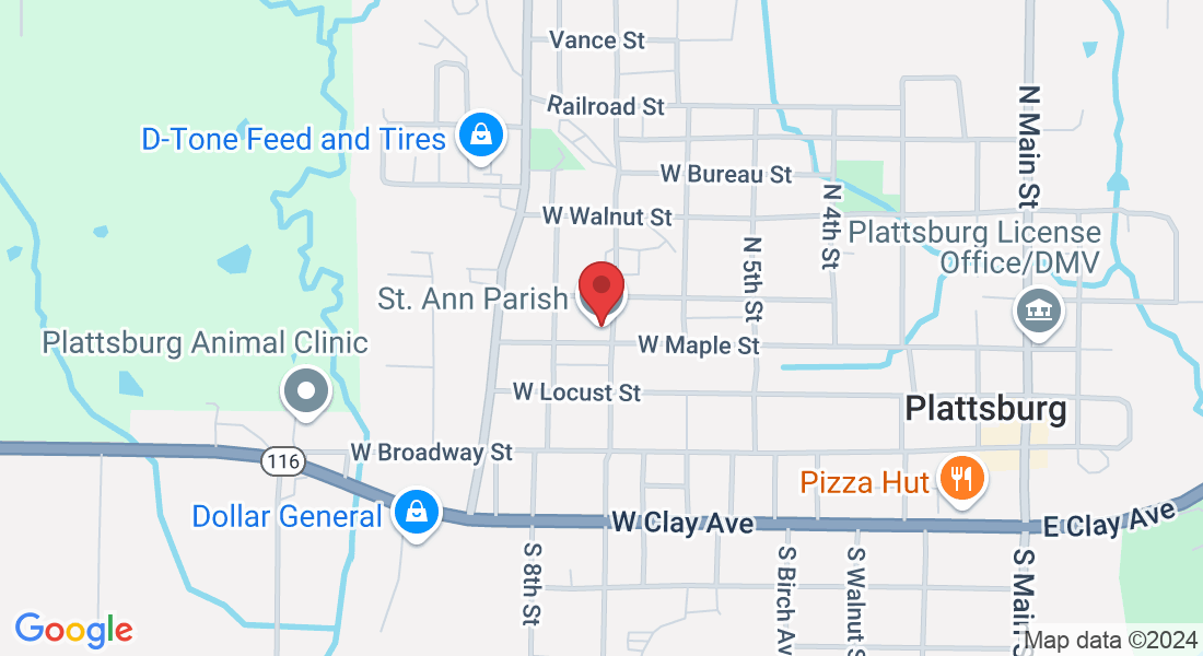 700 W Maple St, Plattsburg, MO 64477, USA