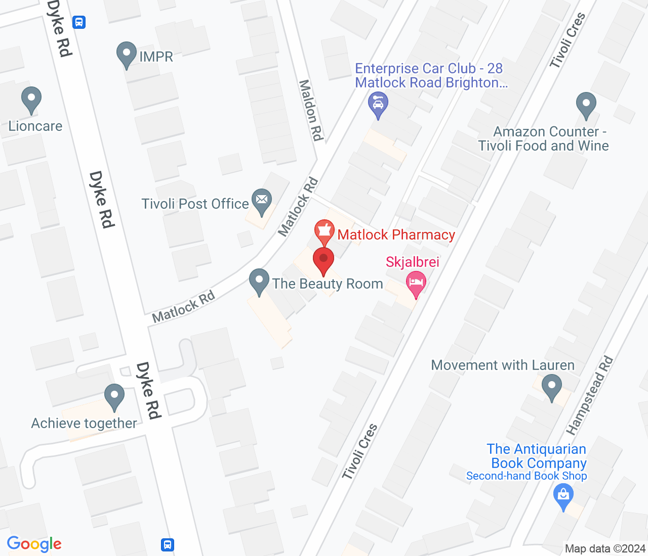 10 Matlock Rd, Brighton and Hove, Brighton BN1 5BF, UK
