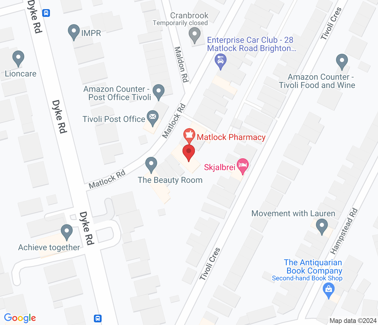 10 Matlock Rd, Brighton and Hove, Brighton BN1 5BF, UK