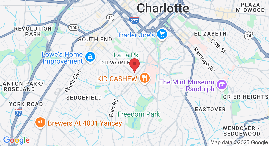 1235 East Blvd suite e 625, Charlotte, NC 28203, USA