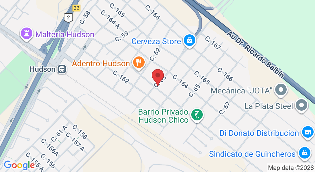 C. 163 6310, B1885HHL Guillermo Enrique Hudson, Provincia de Buenos Aires, Argentina