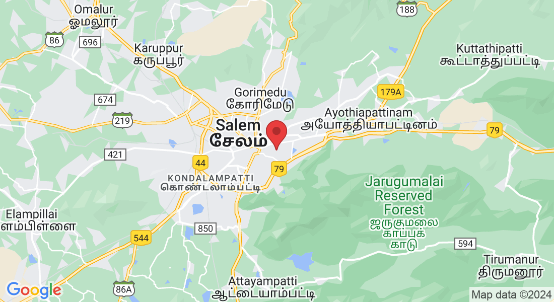 96, 30/96, Pachapatty Main Rd, Vidhya Nagar, Pachapatti, Salem, Tamil Nadu 636003, India