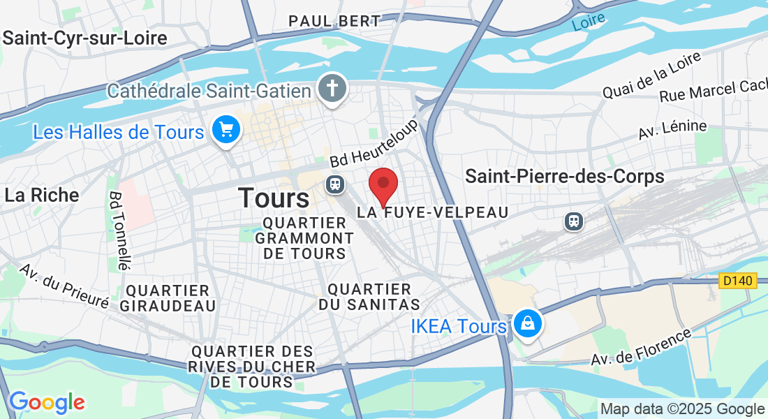 1 Rue de Bouilly, 37000 Tours, France