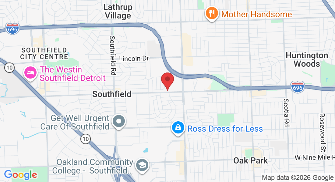 15900 W 10 Mile Rd suite 211, Southfield, MI 48075, USA