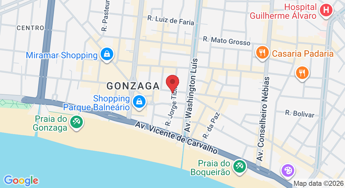 R. Dr. Galeão Carvalhal, 15 - Gonzaga, Santos - SP, 11055-200, Brasil