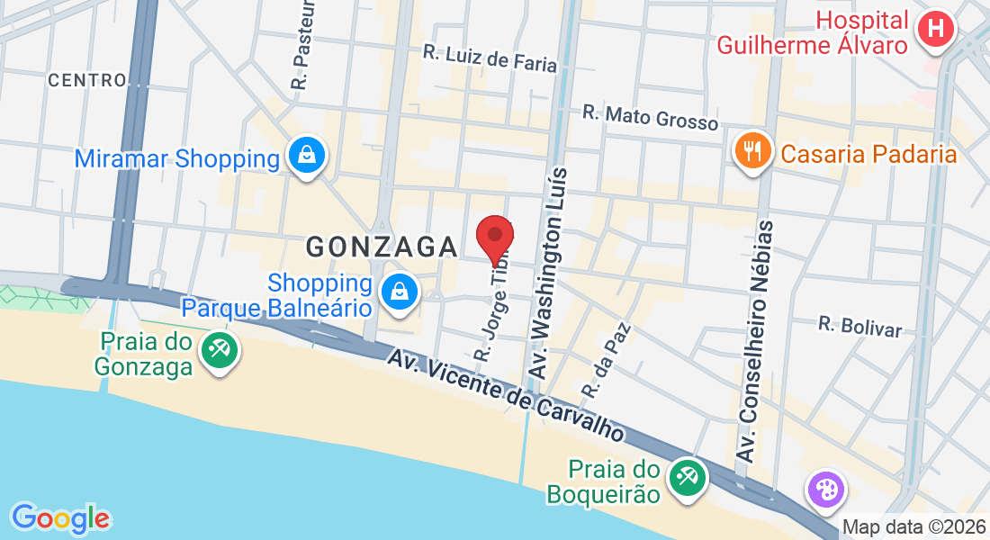 R. Dr. Galeão Carvalhal, 15 - Gonzaga, Santos - SP, 11055-200, Brasil