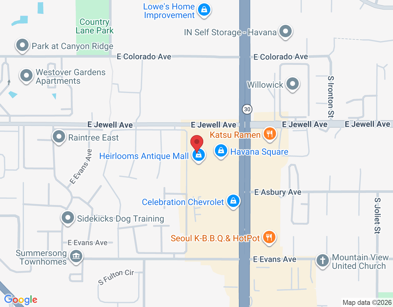 1939 S Havana St, Aurora, CO 80014, USA