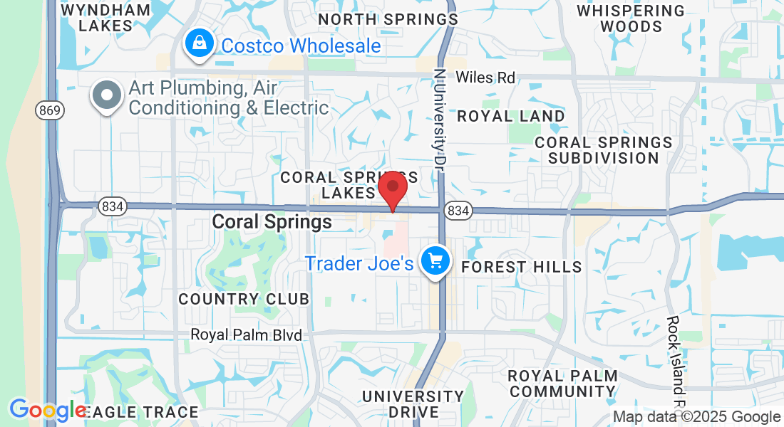 9734 W Sample Rd, Coral Springs, FL 33065, USA
