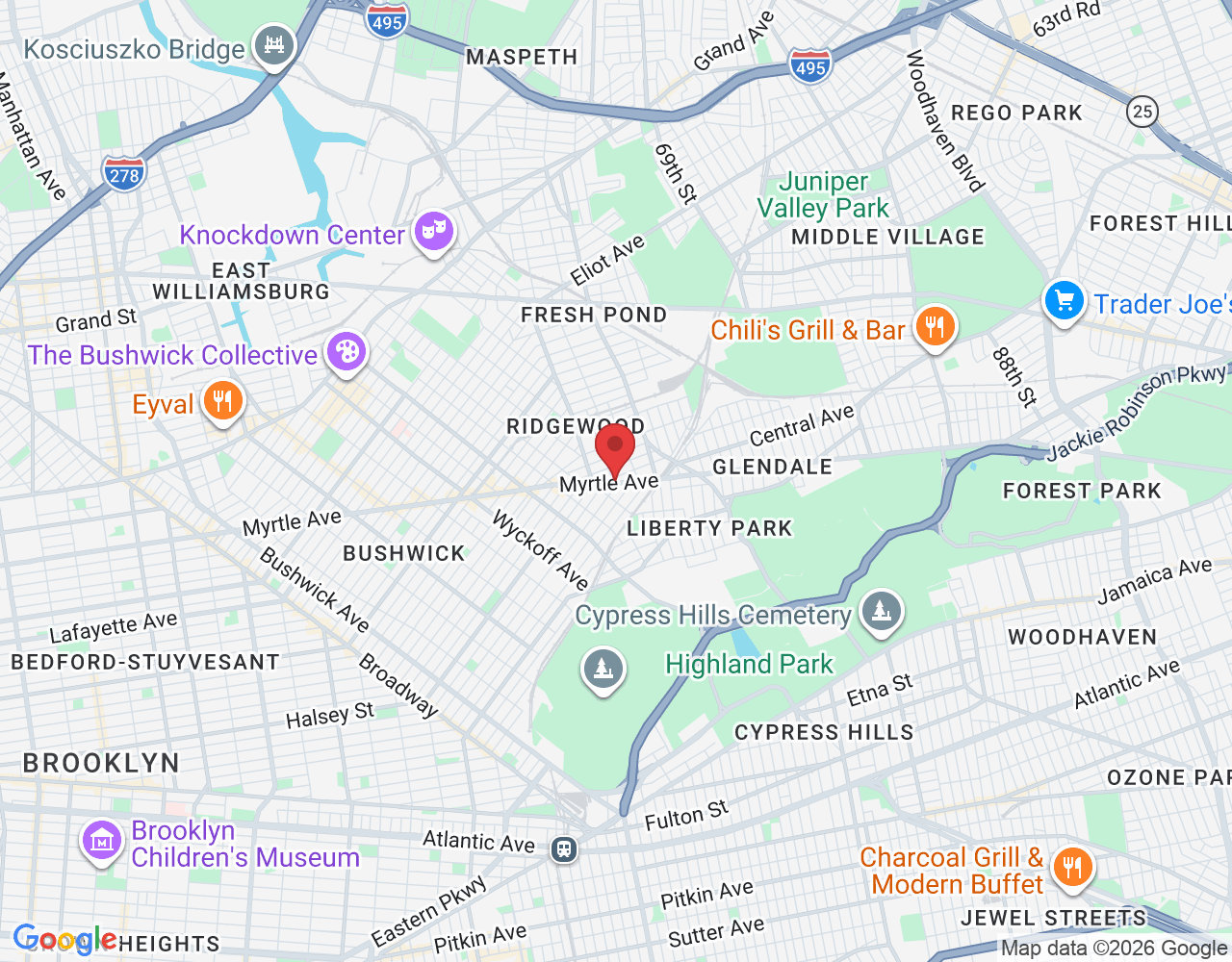 60-03 Myrtle Ave, Ridgewood, NY 11385, USA