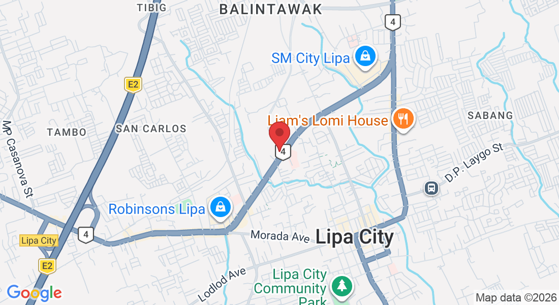 3f, RDC Plaza, Ayala Hwy, Lipa City, 4217 Batangas, Philippines