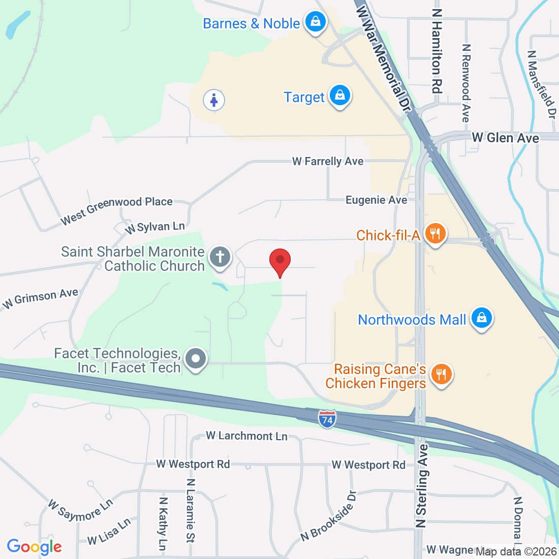 2914 W Scenic Dr, Peoria, IL 61615, USA