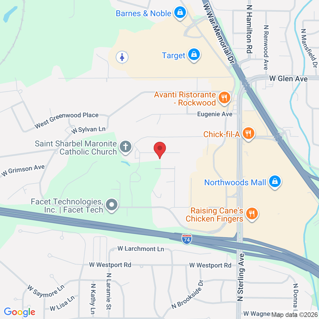 2914 W Scenic Dr, Peoria, IL 61615, USA