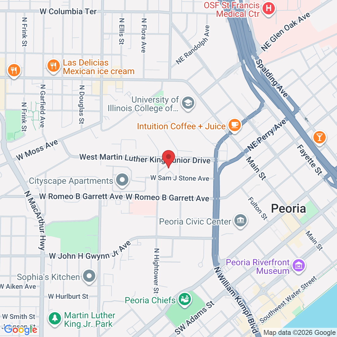 415 W Sam J Stone Ave #101, Peoria, IL 61605, USA