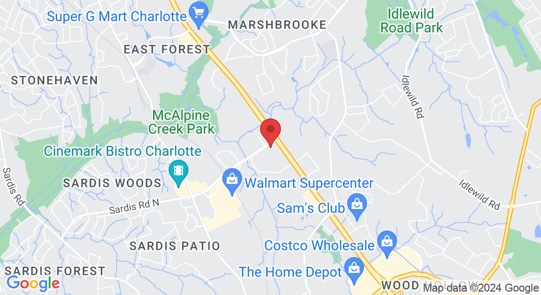 2520 Sardis Rd N, Charlotte, NC 28227, USA