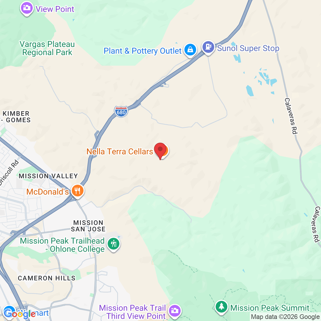 5005 Sheridan Rd, Sunol, CA 94586, EE. UU.