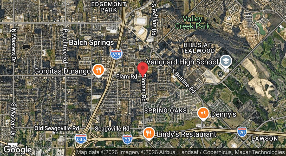 3701 Pioneer Rd suite 102, Balch Springs, TX 75180, USA