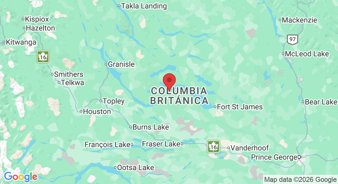 Yekooche, BC V0J 1P0, Canadá
