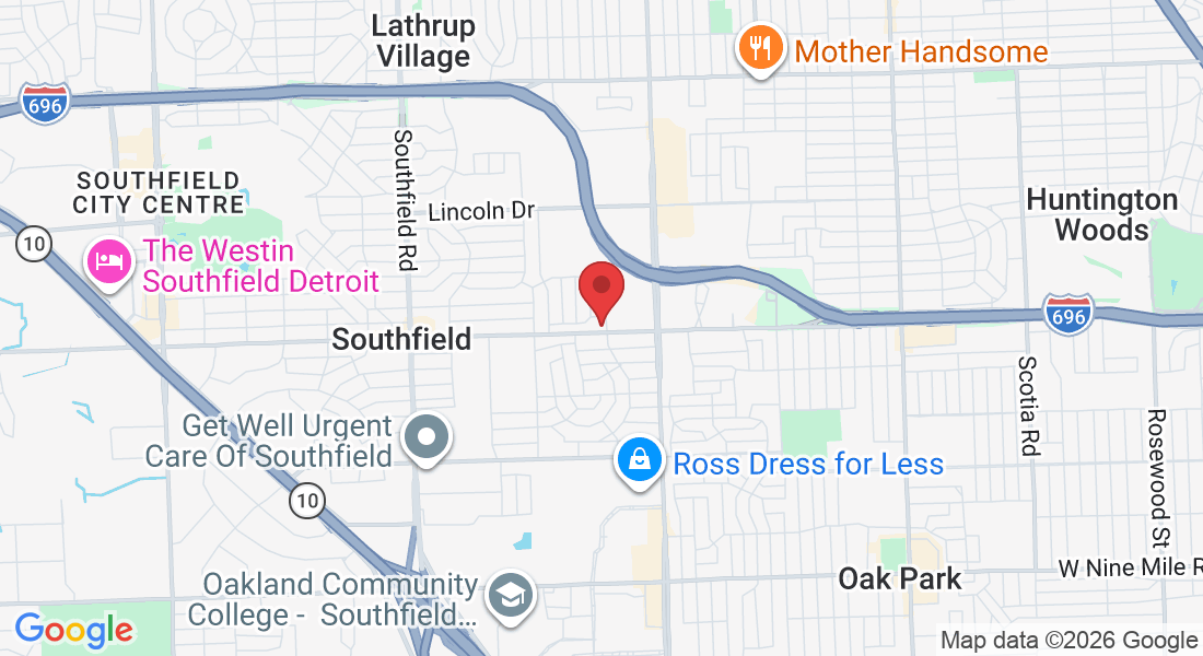 15900 W 10 Mile Rd suite 211, Southfield, MI 48075, USA