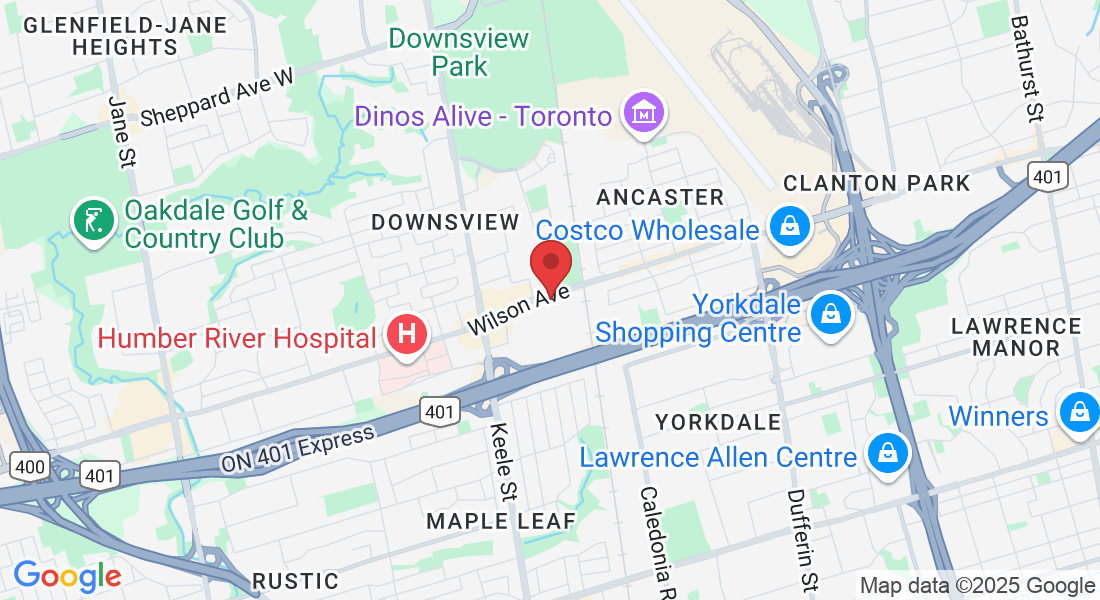 Wilson Ave, North York, ON M3K 1T6, Canada