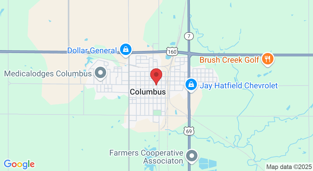 130 E Maple St, Columbus, KS 66725, USA