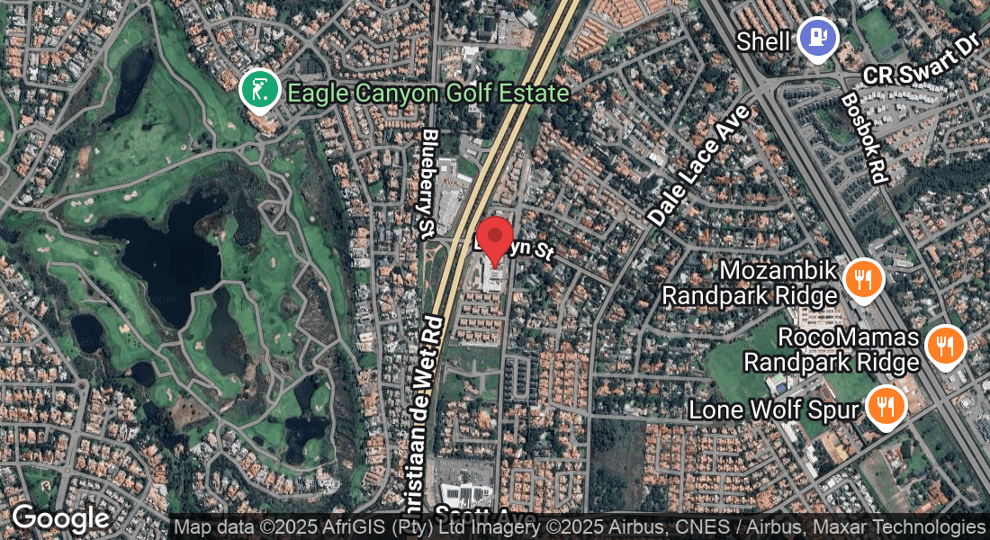 cnr Christiaan de Wet &, 1st Floor, Unit 36, Eagle Canyon Office Park, Dolfyn St, Randpark Ridge, Randburg, 2188, South Africa