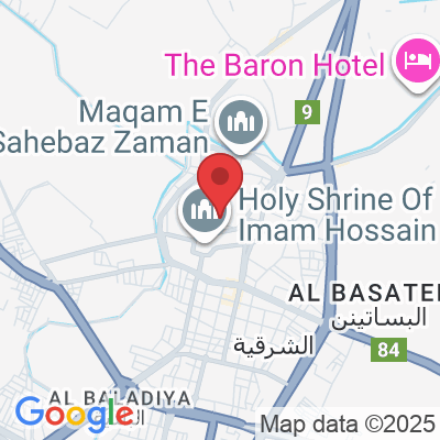 ‫شارع صاحب الزمان، Karbala', Karbala Governorate, 56002, Iraq